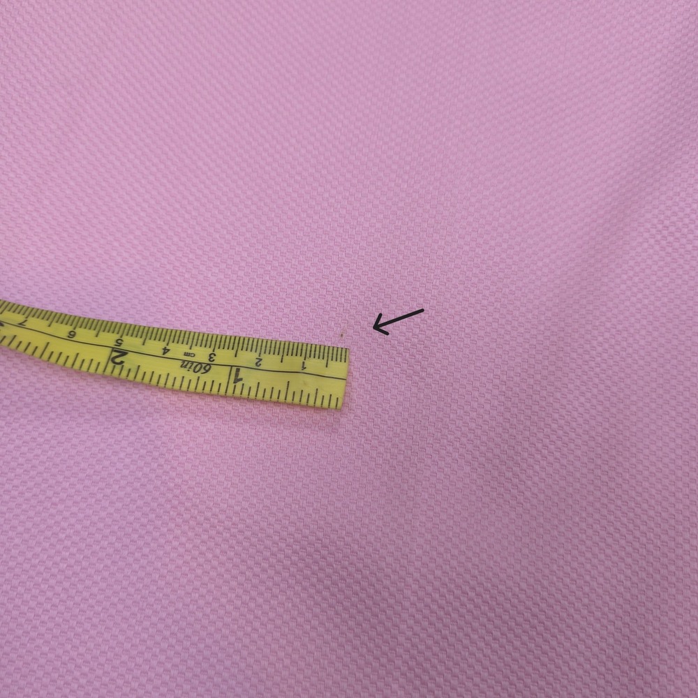 TALBOTS Pink Slim Crop Pants 10 Cotton Blend Textured Pique Pucker Classic - Picture 9 of 12